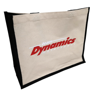 Team Dynamics Motorsport BTCC Merchandise Shopping Bag Canvas Bag for Life Tote